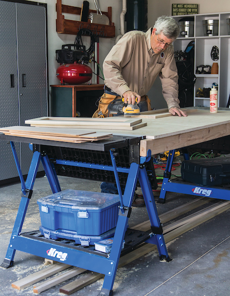 KREG® KWS1000-500 Mobile Project Center + Track Horse SET 4
