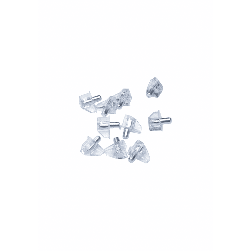 SHELF PINS 5MM 500PCS CLEAR